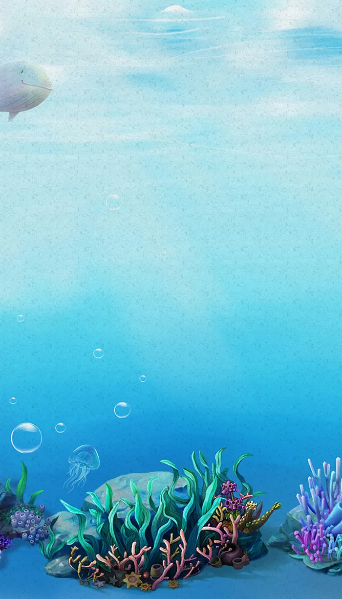海底世界海报背景高清
