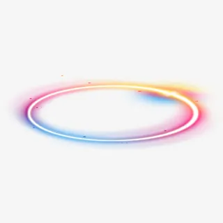 绚丽多彩霓虹光效素材免抠