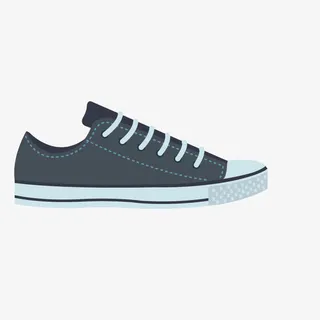 矢量回力鞋帆布鞋免抠