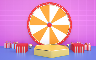 C4D，微场景，电商，舞台高清