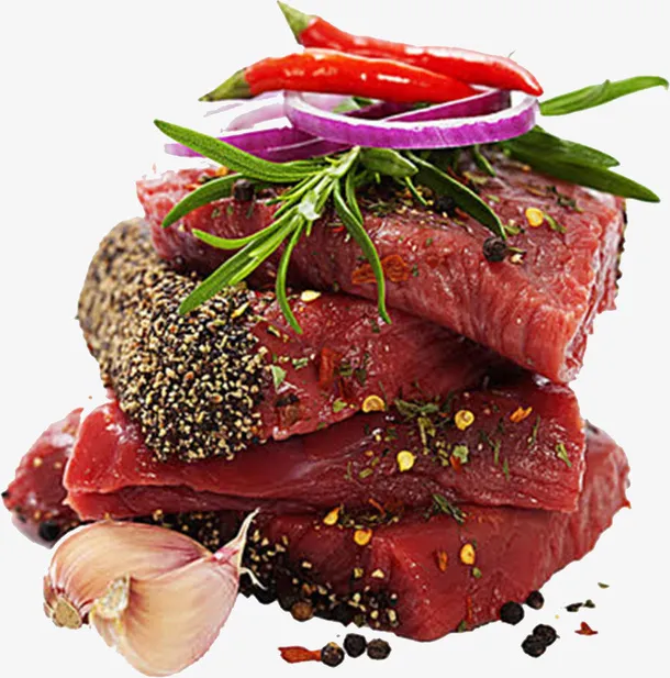美味牛排样图免抠