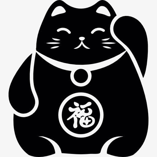 幸运猫玩具图标免抠
