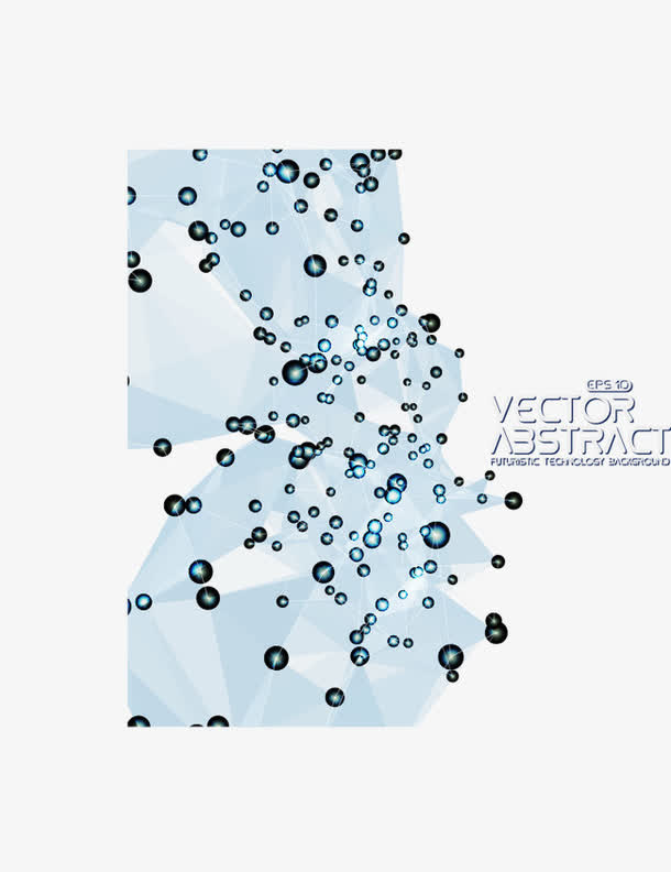 几何渐变折线免抠