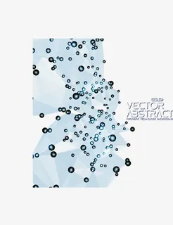 几何渐变折线免抠