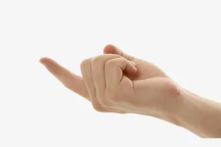 手心朝向上面手指方向免抠