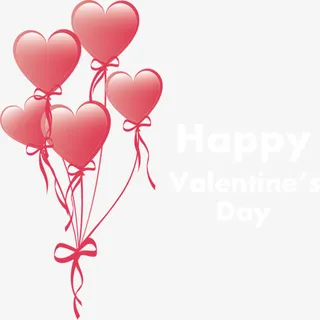 浪漫情人节装饰元素免抠