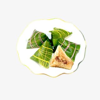 盘中粽子免抠