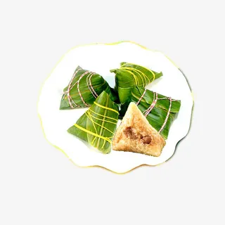 盘中粽子免抠