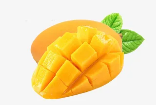 新鲜芒果免抠动植物植物元素