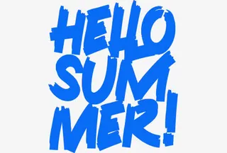 SUMMER夏艺术字免抠