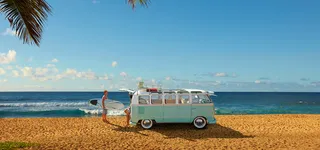 海边清新背景图高清