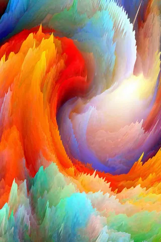 3D时尚扭曲海报背景高清