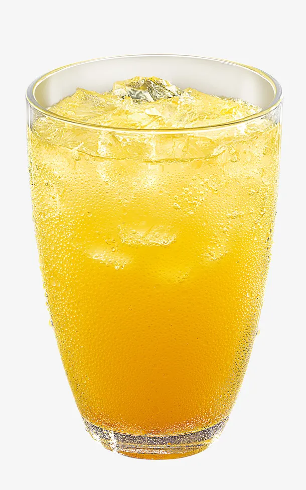 卡曼橘果泡饮实物免抠