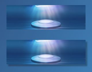 电商淘宝手机数码科技舞台光束背景banner免抠