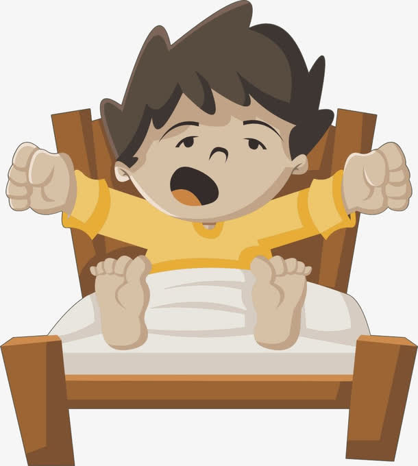 睡觉的 男孩免抠