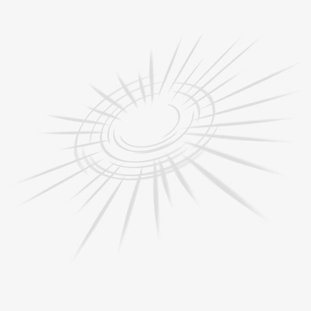 放射光圈光线框透明png免抠