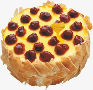 樱桃拿破仑蛋糕免抠