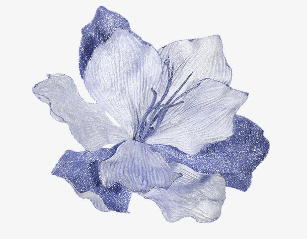 浅蓝色 家纺 花纹免抠