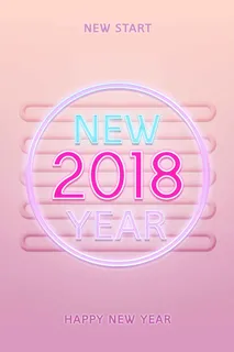 新年创意色块简约背景高清