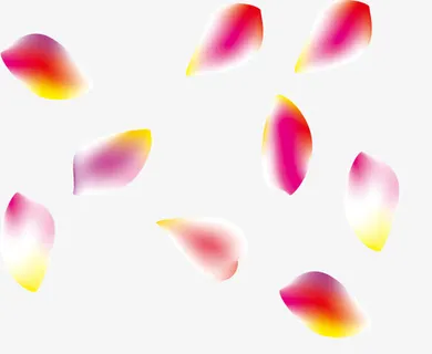 花瓣水晶花瓣免抠 花瓣水晶花瓣免抠
