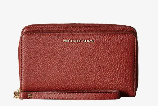 MichaelKors迈克科尔斯纯皮时尚钱包免抠