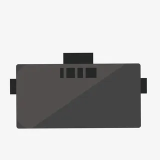 黑色游戏盒子免抠