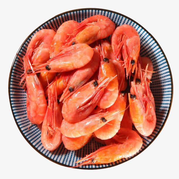 北极甜虾免抠