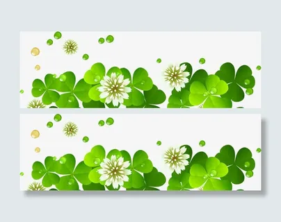 春天手绘水滴绿叶装饰免抠