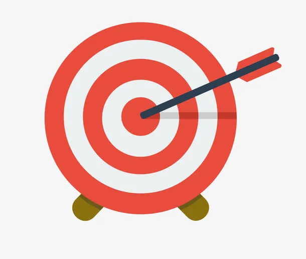 矢量靶心素材免抠