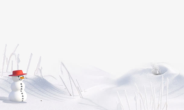 雪地背景