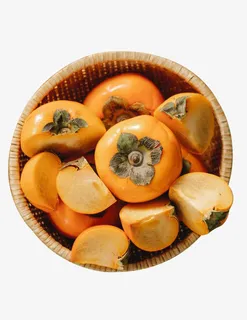 篮子里的柿子免抠