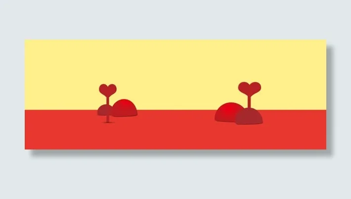 简单背景banner