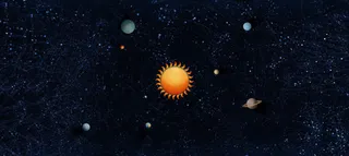 太阳星系宇宙炫酷背景banner