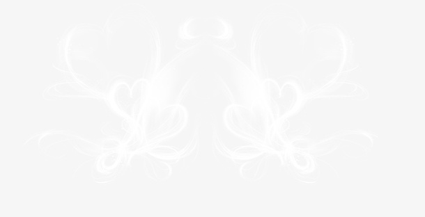 白色曲线光效免抠