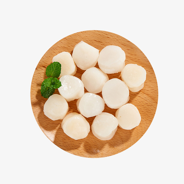 冷冻扇贝柱扇贝肉摆盘免抠
