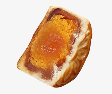 月饼内的大颗蛋黄免抠