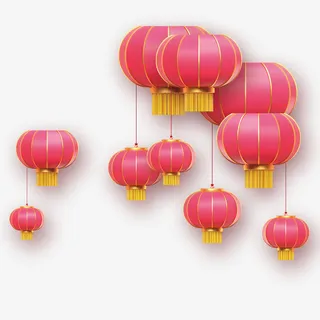 灯笼  素材  红灯笼  喜庆免抠