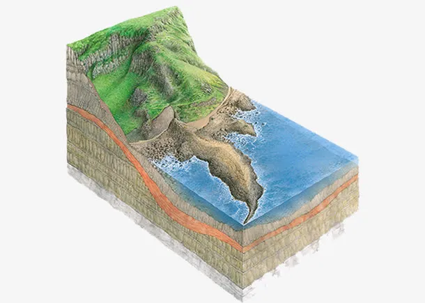 地球地表结构免抠