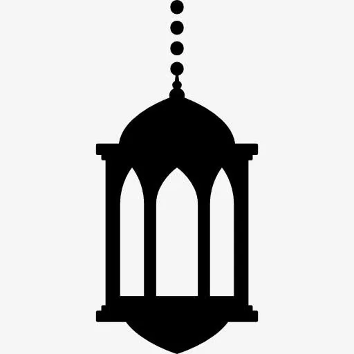 伊斯兰的灯笼图标免抠