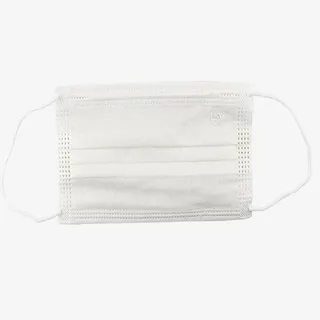 白色透气立体防霾一次性口罩免抠