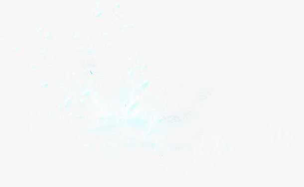海手绘海浪素材 喷溅水珠水花免抠