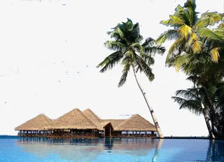 海边休闲小屋免抠