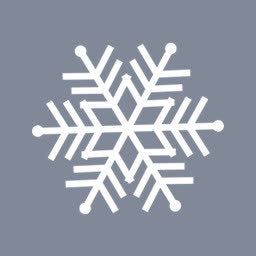 圣诞节雪花christmas-flat-icons免抠