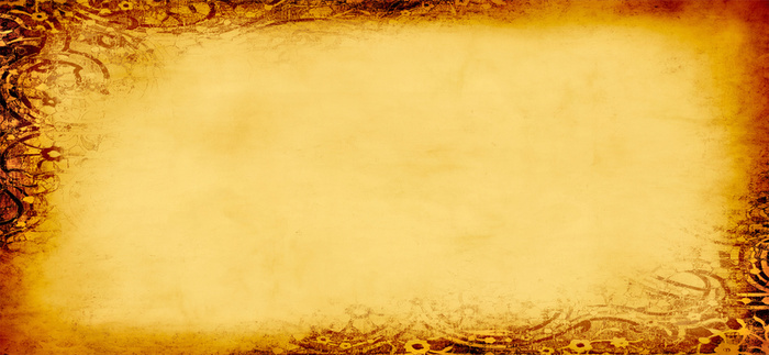 边框复古科幻棕色banner背景高清