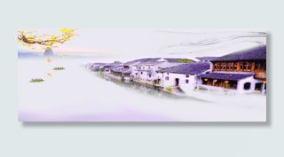 唯美意境风景背景高清