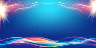 彩色光效商务背景图高清