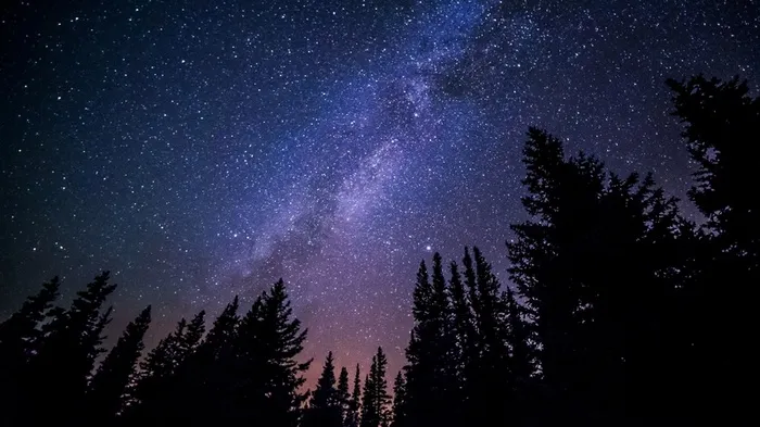 宇宙天空绚丽银河矢量背景素材高清
