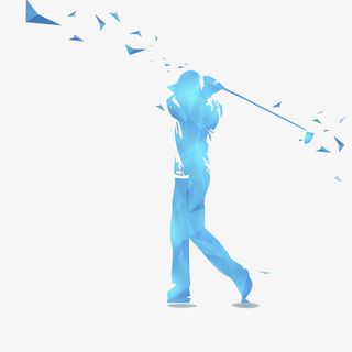 打高尔夫的人免抠