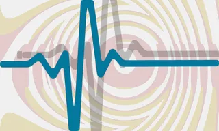 抽象的频率跳动背景高清