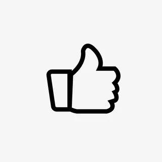 点赞拇指简单元素免抠